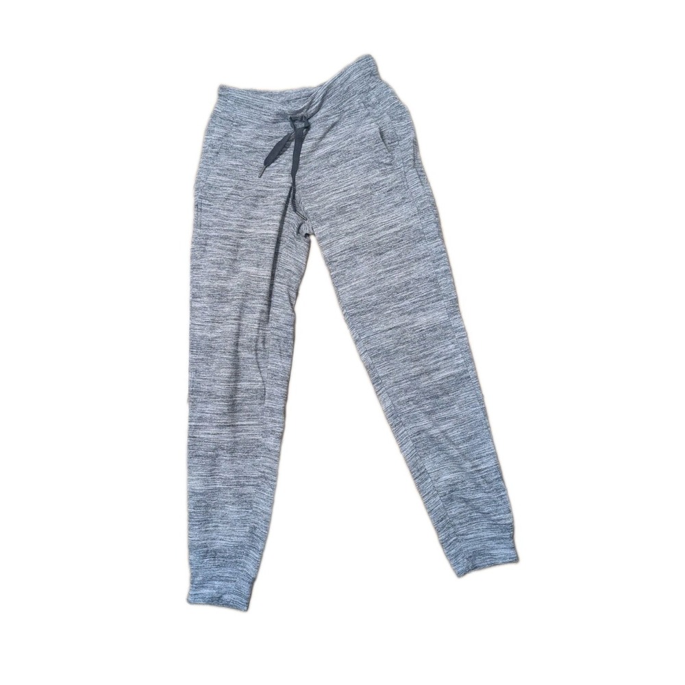 Athletica Gray Space Dye Jogger Sweatpants Women's Size S Drawstring Athletic